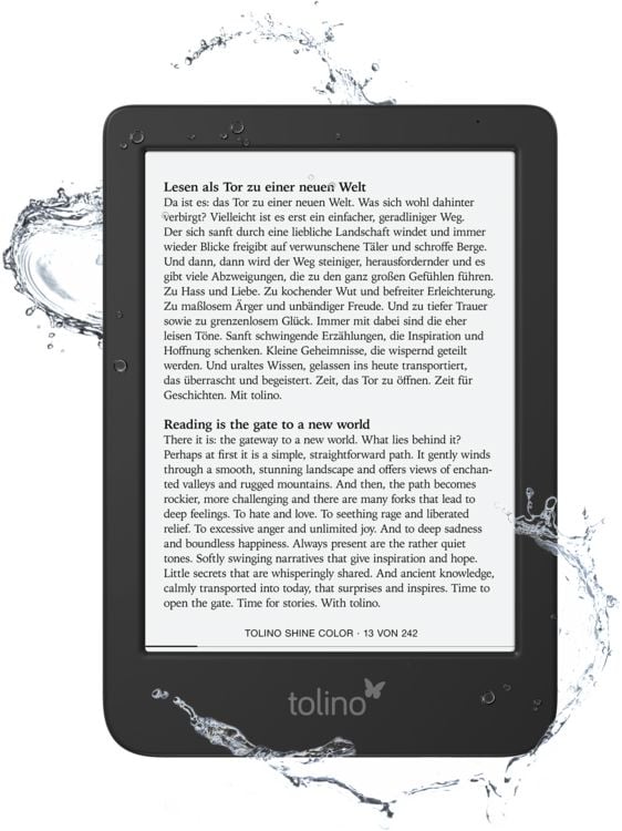 Produktbild: eReader tolino shine 4
