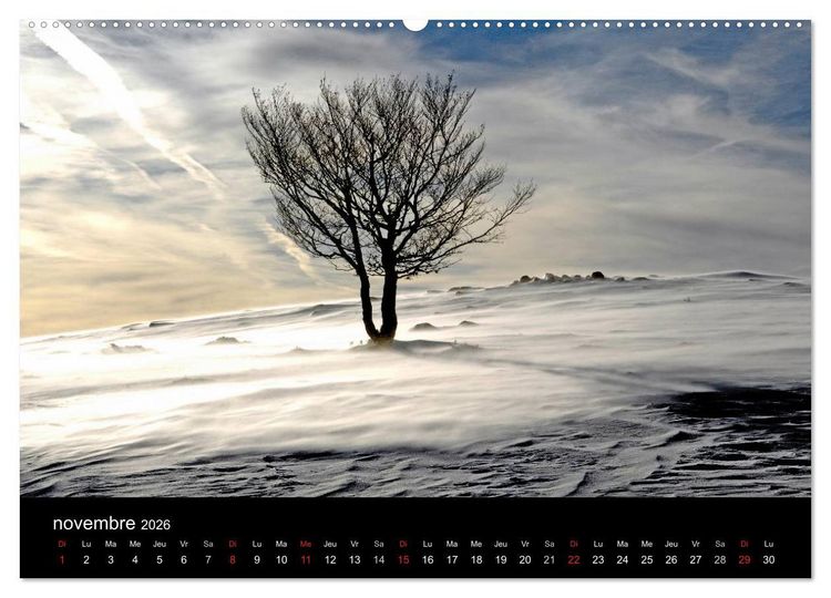 Produktbild: Couleurs Aveyron (Calendrier mural 2026 DIN A2 vertical) calendrier de bureau