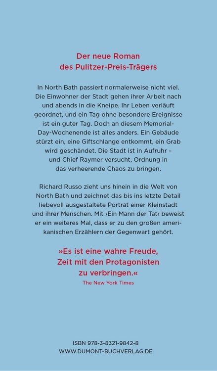 Produktbild: Ein Mann der Tat