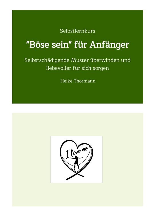 Produktbild: Selbstlernkurs: "B&ouml;se sein" f&uuml;r Anf&auml;nger