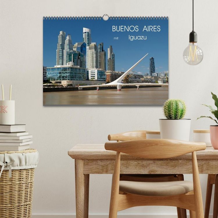Produktbild: Buenos Aires mit Iguazu (Wandkalender 2027 DIN A3 quer), CALVENDO Monatskalender