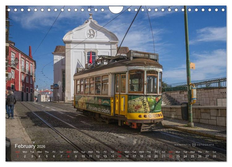 Produktbild: Magic Lisbon (Wall Calendar 2026 DIN A4 landscape), CALVENDO 12 Month Wall Calendar