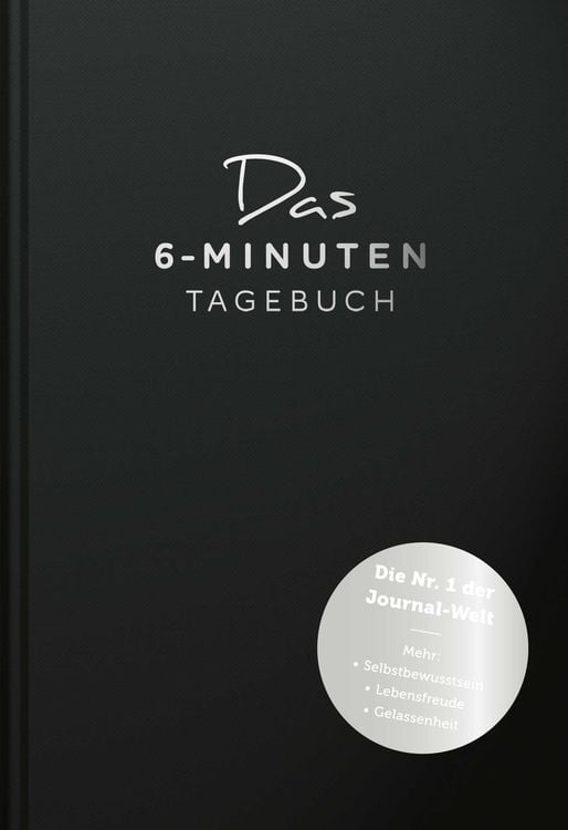 Bild vom Artikel Das 6-Minuten-Tagebuch (schwarz) vom Autor Dominik Spenst