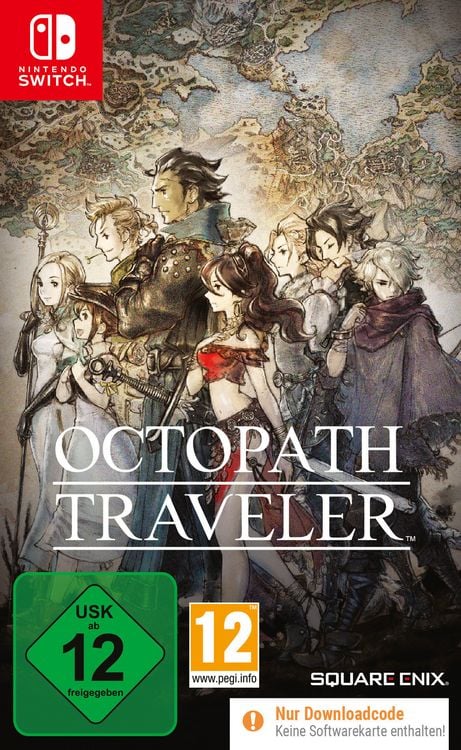 Produktbild: Octopath Traveler (Code in a Box)