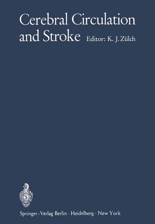 Produktbild: Cerebral Circulation and Stroke