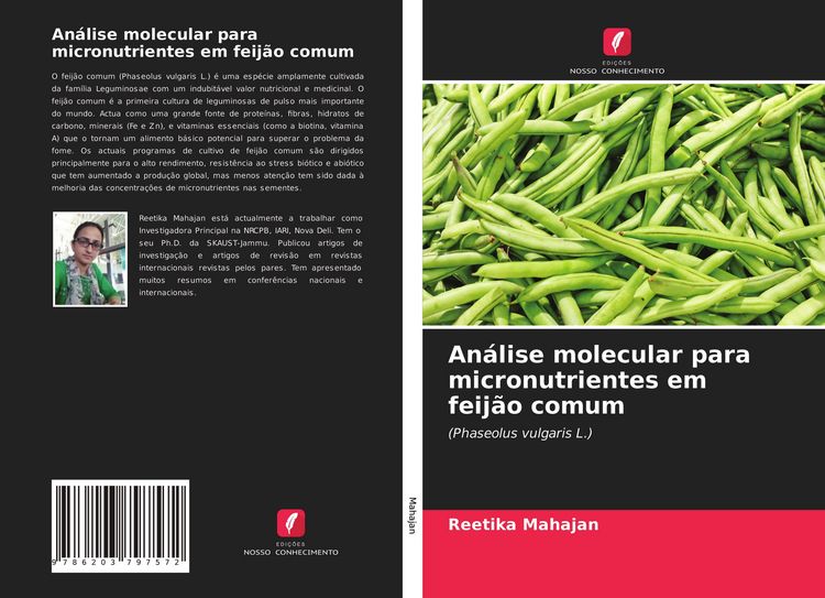 Produktbild: An&aacute;lise molecular para micronutrientes em feij&atilde;o comum