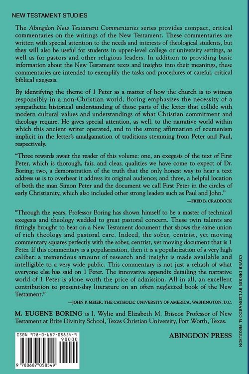 Produktbild: Abingdon New Testament Commentary - 1 Peter