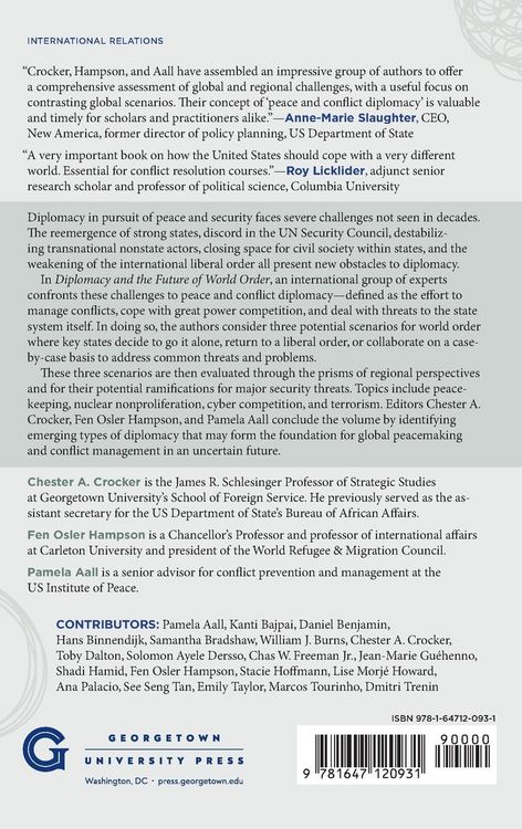 Produktbild: Diplomacy and the Future of World Order
