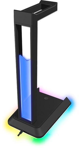 Produktbild: SPEEDLINK EXCELLO NX RGB Headset Stand, USB 2.0 Hub, black