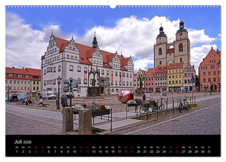 Produktbild: Elberadweg Coswig (Anhalt) (hochwertiger Premium Wandkalender 2026 DIN A2 quer), Kunstdruck in Hochglanz