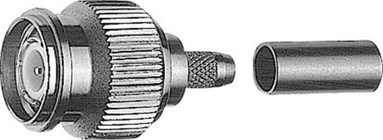 Produktbild: Teleg&auml;rtner 100023703 100023703 TNC-Steckverbinder Stecker, gerade 50Ω 1St.
