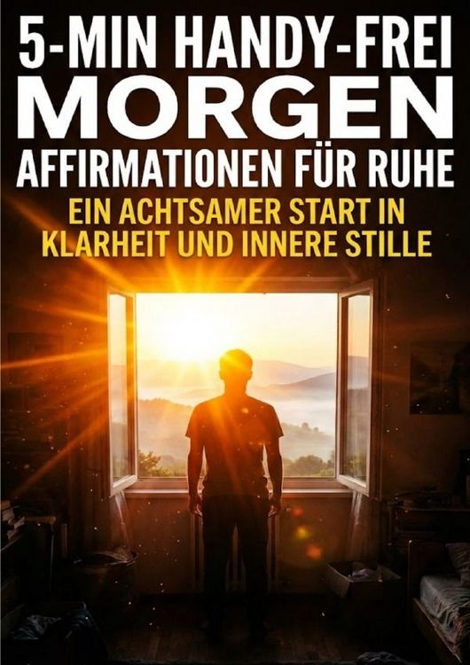 Produktbild: 5-Min Handy-Frei Morgen: Affirmationen f&uuml;r Ruhe