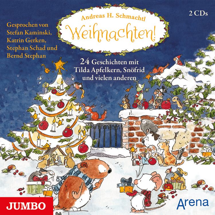 Produktbild: Weihnachten! 24 Geschichten mit Tilda Apfelkern, Sn&ouml;frid und vielen anderen