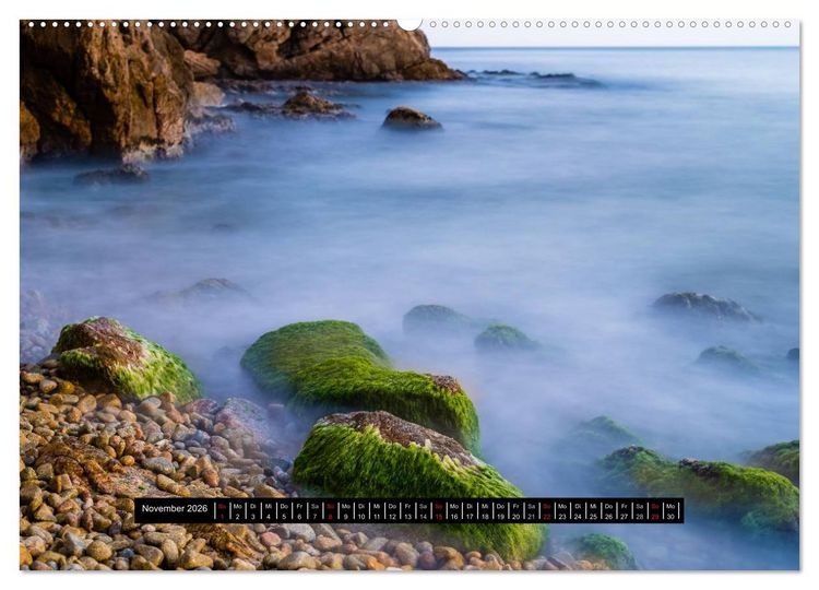 Produktbild: Costa Brava &ndash; inklusive Barcelona (hochwertiger Premium Wandkalender 2026 DIN A2 quer), Kunstdruck in Hochglanz