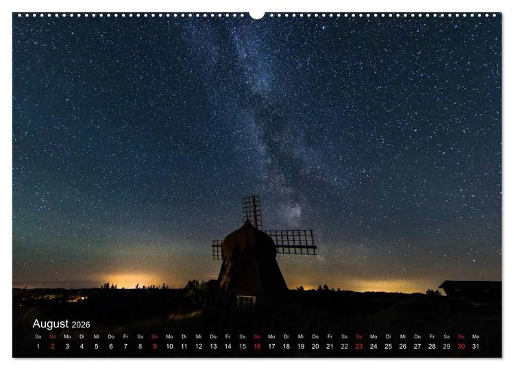 Produktbild: D&auml;nemarks Norden (Wandkalender 2026 DIN A2 quer), CALVENDO Monatskalender