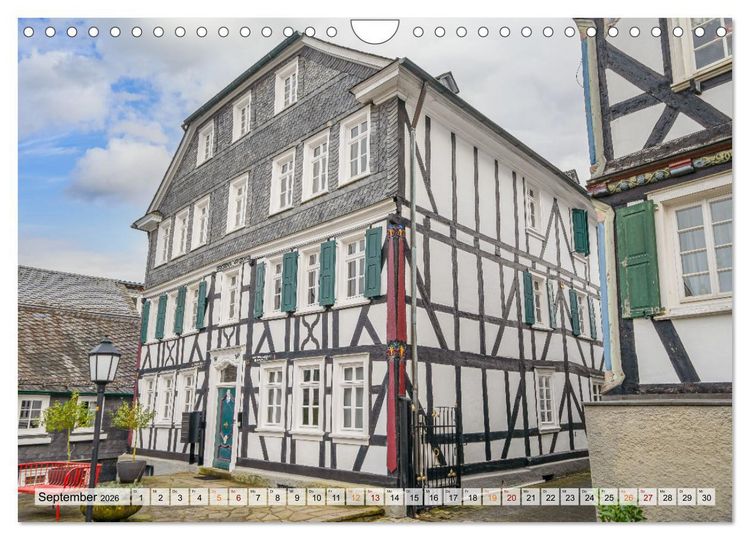 Produktbild: Freudenberg Impressionen (Wandkalender 2026 DIN A4 quer), CALVENDO Monatskalender