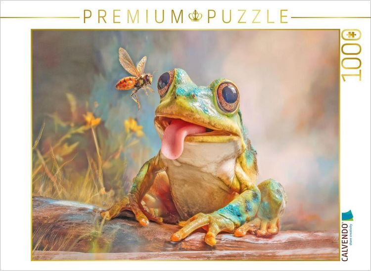 Produktbild: CALVENDO Puzzle Fr&ouml;sche | 1000 Teile Lege-Gr&ouml;&szlig;e 64x48cm Foto-Puzzle f&uuml;r gl&uuml;ckliche Stunden