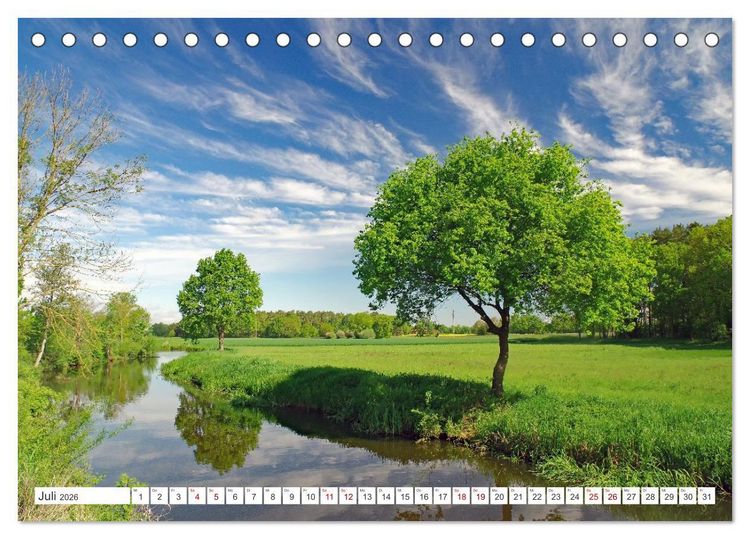 Produktbild: Wildes Wendland (Tischkalender 2026 DIN A5 quer), CALVENDO Monatskalender