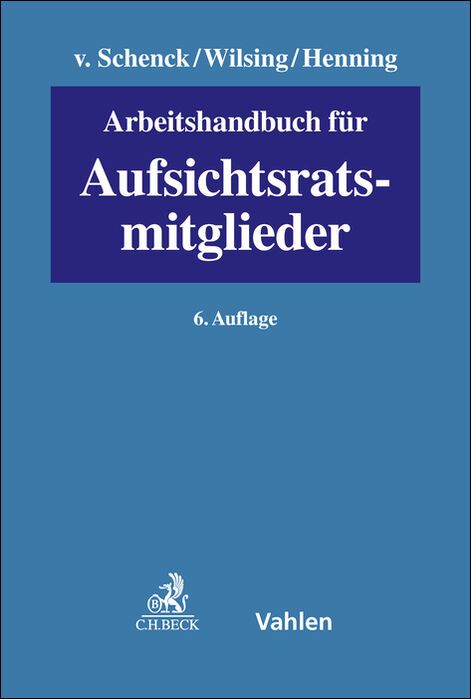 Produktbild: Arbeitshandbuch f&uuml;r Aufsichtsratsmitglieder