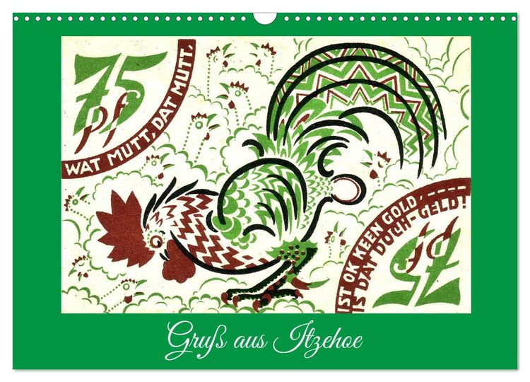 Produktbild: Gru&szlig; aus Itzehoe (Wandkalender 2026 DIN A3 quer), CALVENDO Monatskalender
