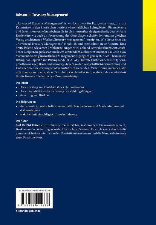 Produktbild: Advanced Treasury Management