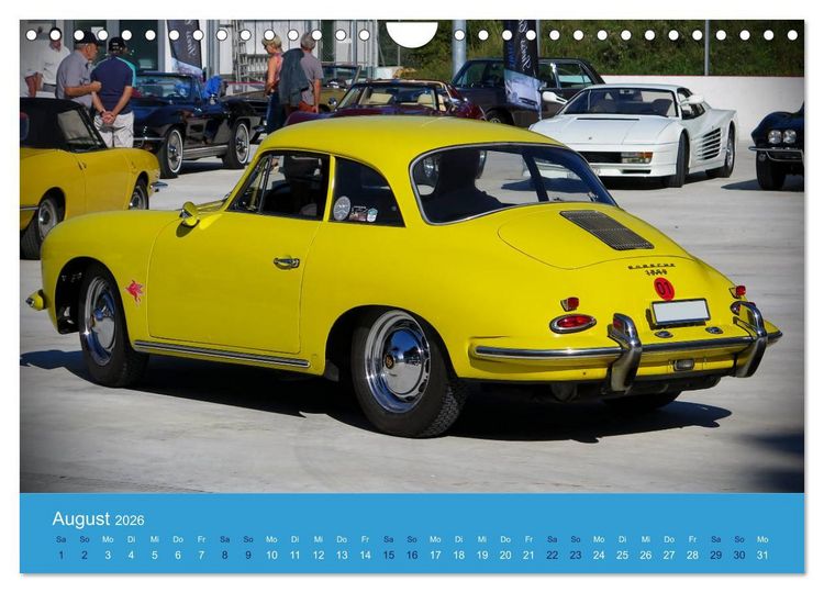 Produktbild: Porsche Classics (Wandkalender 2026 DIN A4 quer), CALVENDO Monatskalender