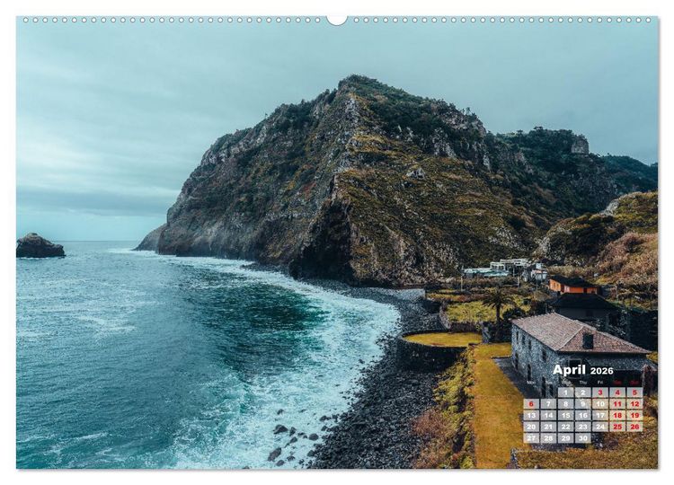 Produktbild: Madeira Island - Portugal (Wall Calendar 2026 DIN A2 landscape), CALVENDO 12 Month Wall Calendar