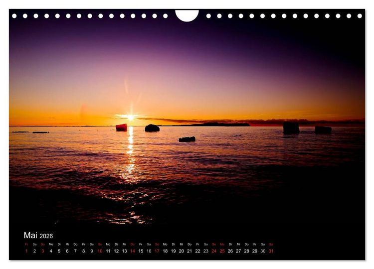 Produktbild: Sehnsucht nach Meer (Wandkalender 2026 DIN A4 quer), CALVENDO Monatskalender