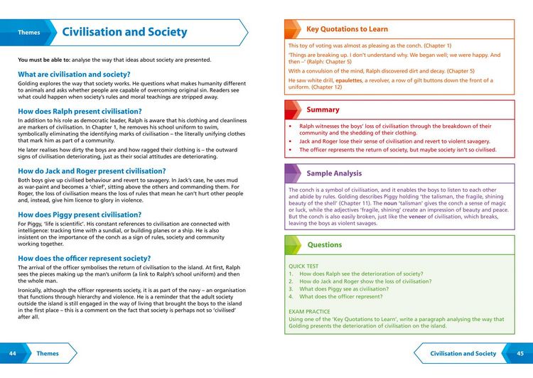 Produktbild: Lord of the Flies: AQA GCSE 9-1 English Literature Text Guide