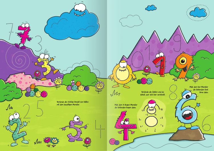 Produktbild: R&auml;tseln & Lernen &ndash; Monster