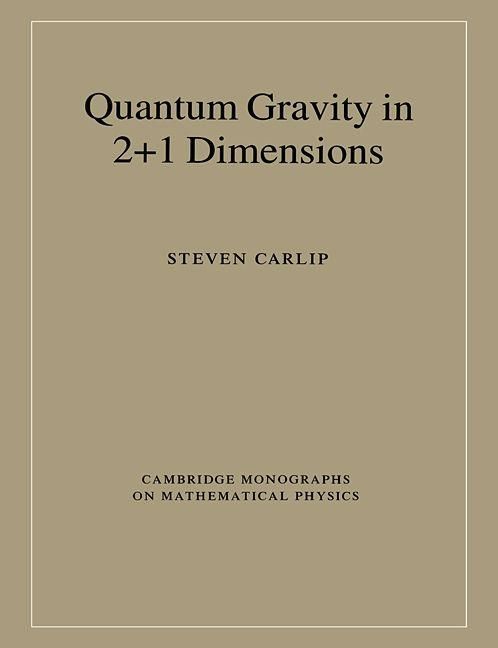 Produktbild: Quantum Gravity in 2+1 Dimensions