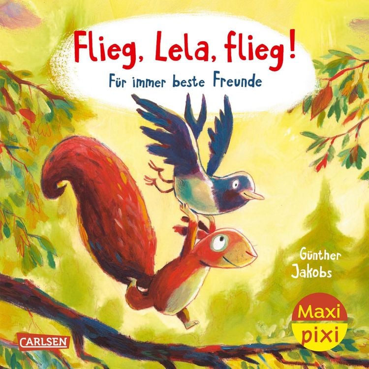 Produktbild: Maxi Pixi 392: Flieg, Lela, flieg! F&uuml;r immer beste Freunde