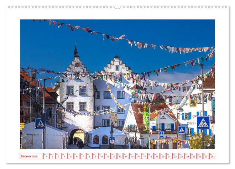 Produktbild: Tettnang - Bilder einer Stadt (Wandkalender 2026 DIN A2 quer), CALVENDO Monatskalender