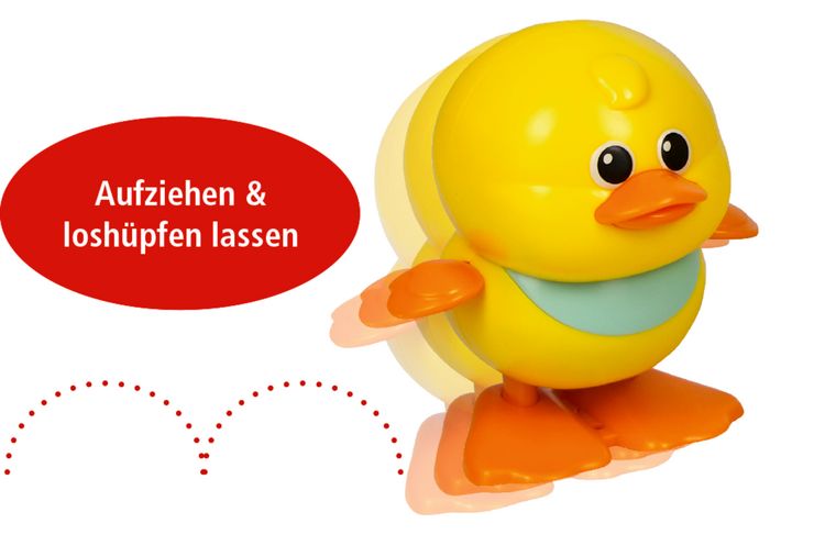 Produktbild: Aufzieh-K&uuml;ken - Ostern Kinder, sort.