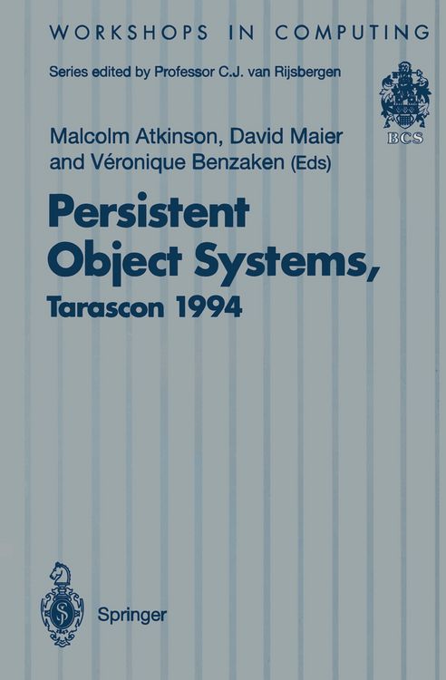 Produktbild: Persistent Object Systems