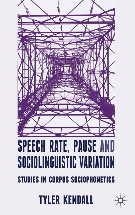 Produktbild: Speech Rate, Pause and Sociolinguistic Variation