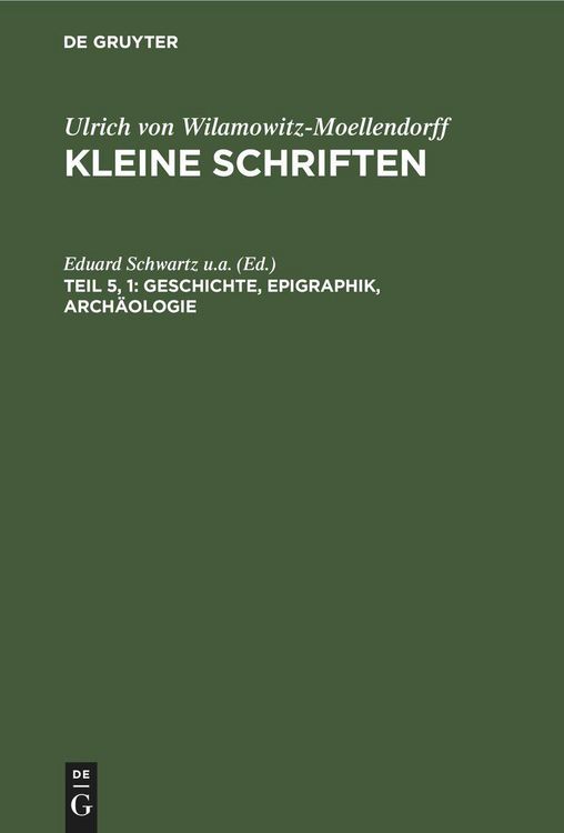 Produktbild: Geschichte, Epigraphik, Arch&auml;ologie