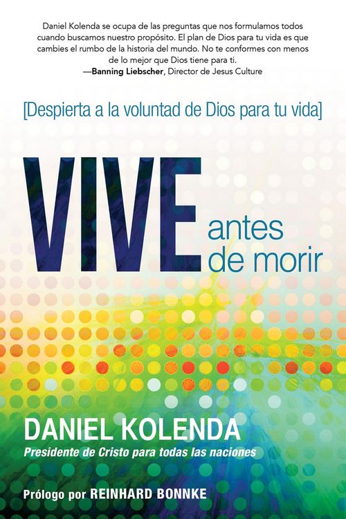 Produktbild: Vive antes de morir / Live Before You Die