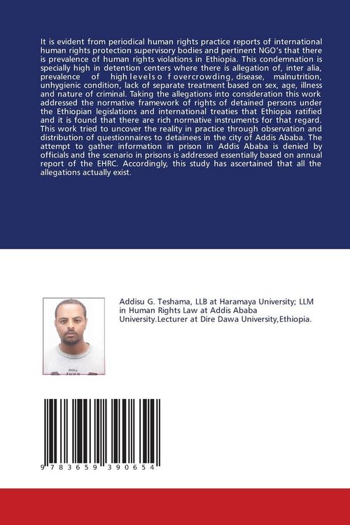 Produktbild: The Rights of Detained Persons in Ethiopia