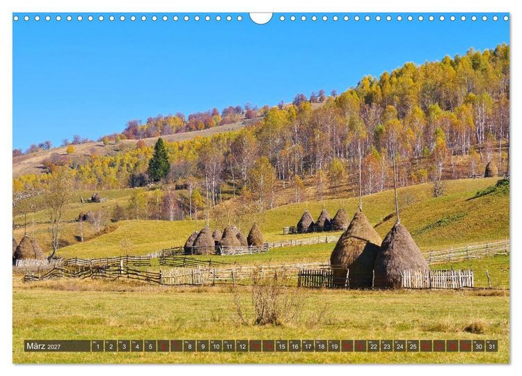 Produktbild: Fundatura Ponorului - Auf dem Via Transilvanica durch die Karpaten (Wandkalender 2027 DIN A3 quer), CALVENDO Monatskalender