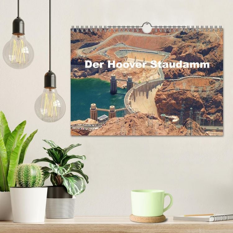 Produktbild: Der Hoover Staudamm (Wandkalender 2026 DIN A4 quer), CALVENDO Monatskalender