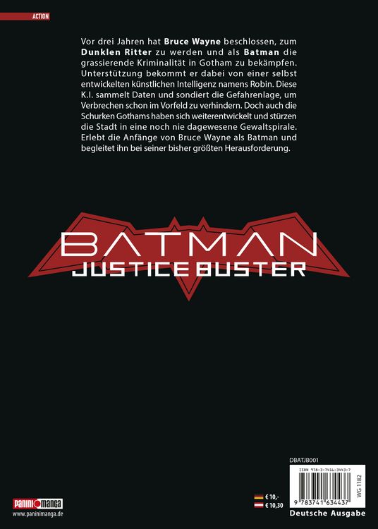 Produktbild: Batman Justice Buster (Manga) 01