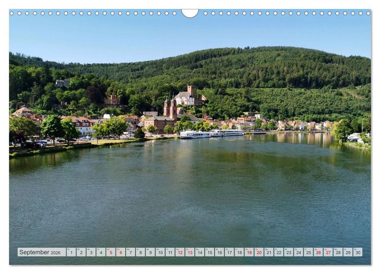 Produktbild: Miltenberg neu entdeckt (Wandkalender 2026 DIN A3 quer), CALVENDO Monatskalender