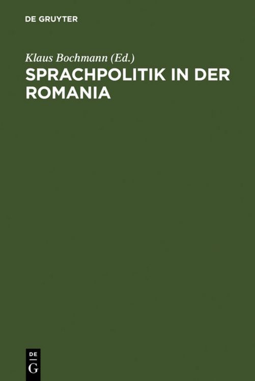 Produktbild: Sprachpolitik in der Romania