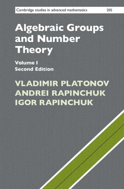 Produktbild: Algebraic Groups and Number Theory: Volume 1