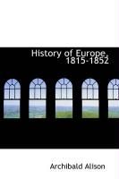 Produktbild: History of Europe, 1815-1852