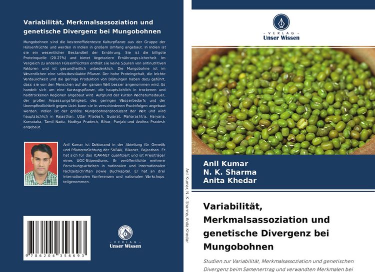 Produktbild: Variabilit&auml;t, Merkmalsassoziation und genetische Divergenz bei Mungobohnen