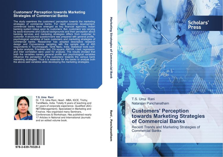 Produktbild: Customers' Perception towards Marketing Strategies of Commercial Banks