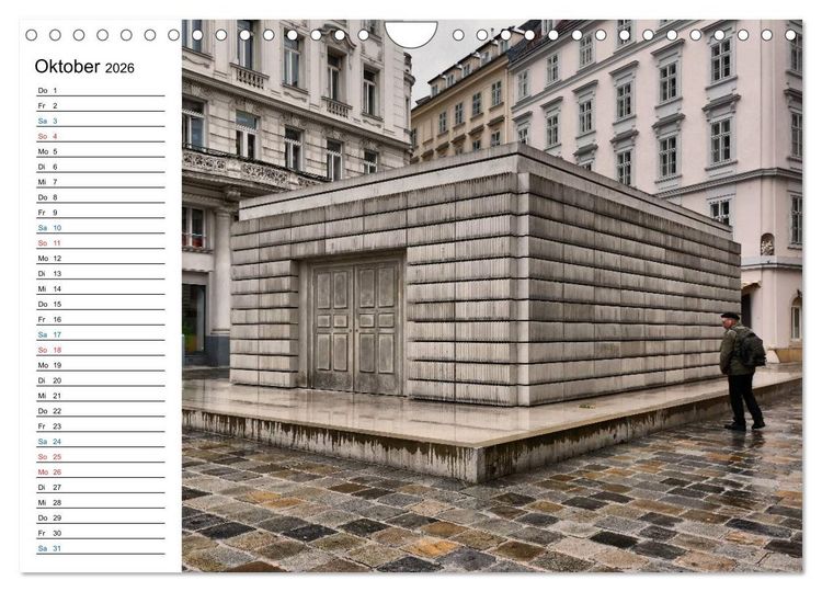Produktbild: Wien - Haupstadt mit Charme (Wandkalender 2026 DIN A4 quer), CALVENDO Monatskalender