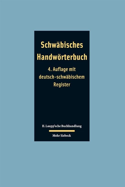 Produktbild: Schw&auml;bisches Handw&ouml;rterbuch